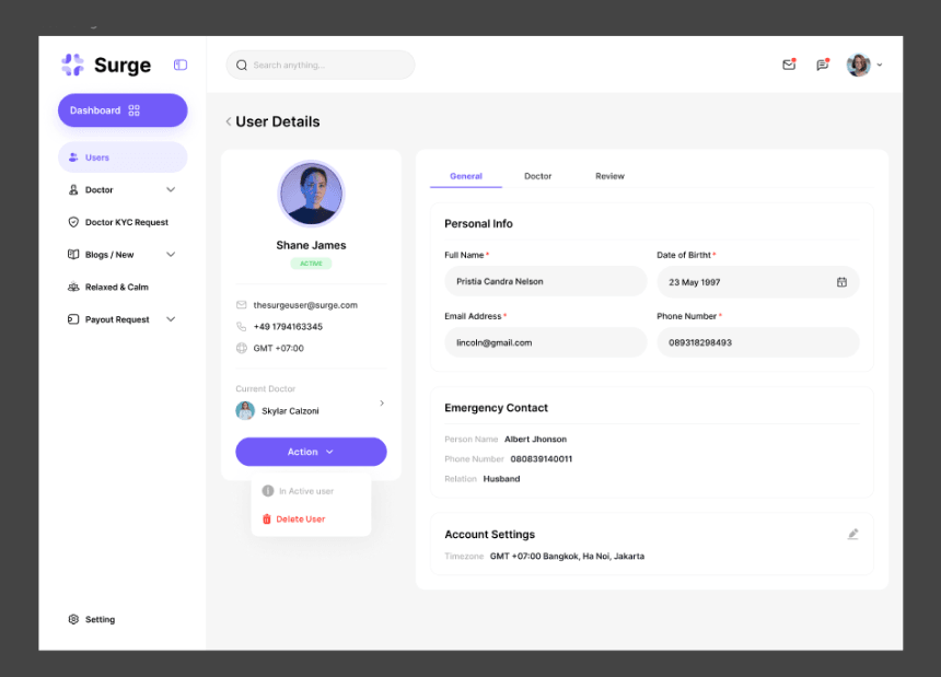 Accounting software with financial reporting dashboard