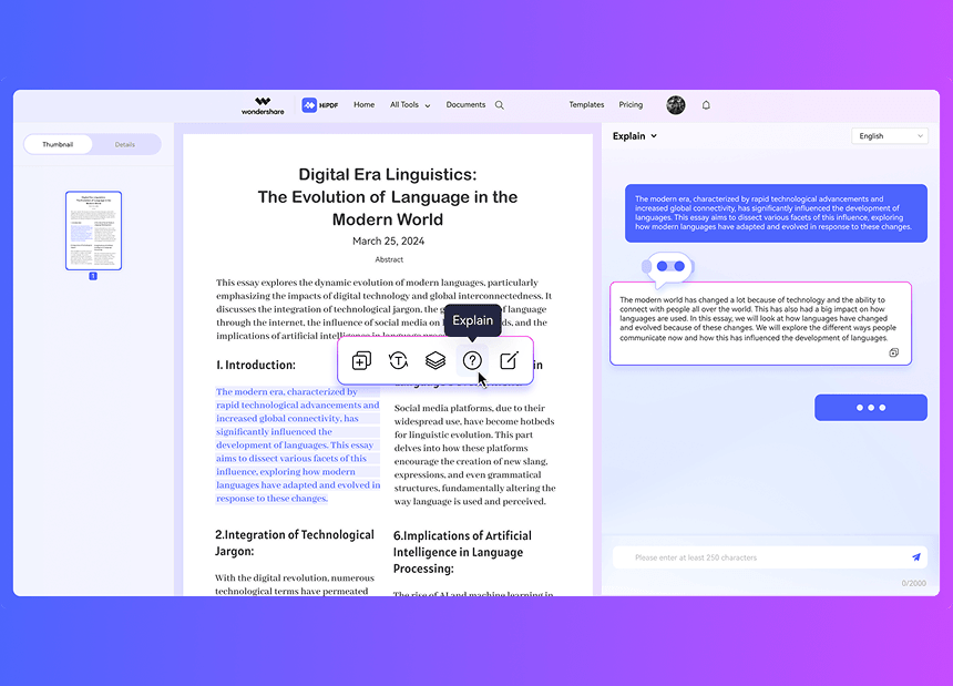 AI-enhanced platform improving comprehension of digital texts